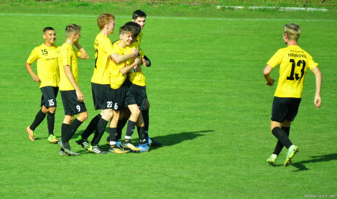 FUTBAL U19: Gólové hody v Hriňovej a na Látkach. V dohrávke 10. kola vďaka Berkyovcom uspela Hrochoť