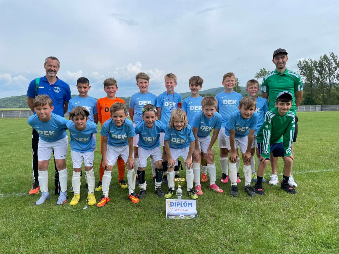 FUTBAL: Na Memoriáli Martina Pašku triumfovala prípravka Hriňovej