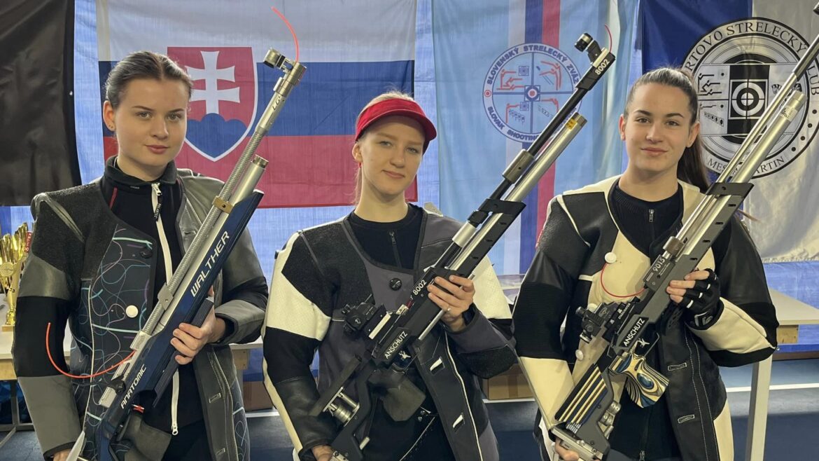 MEDAILOVÁ ŽATVA NA DOMÁCOM ŠAMPIONÁTE: Strelci Zvolenskej Slatiny dosiahli v Martine skvelé výsledky